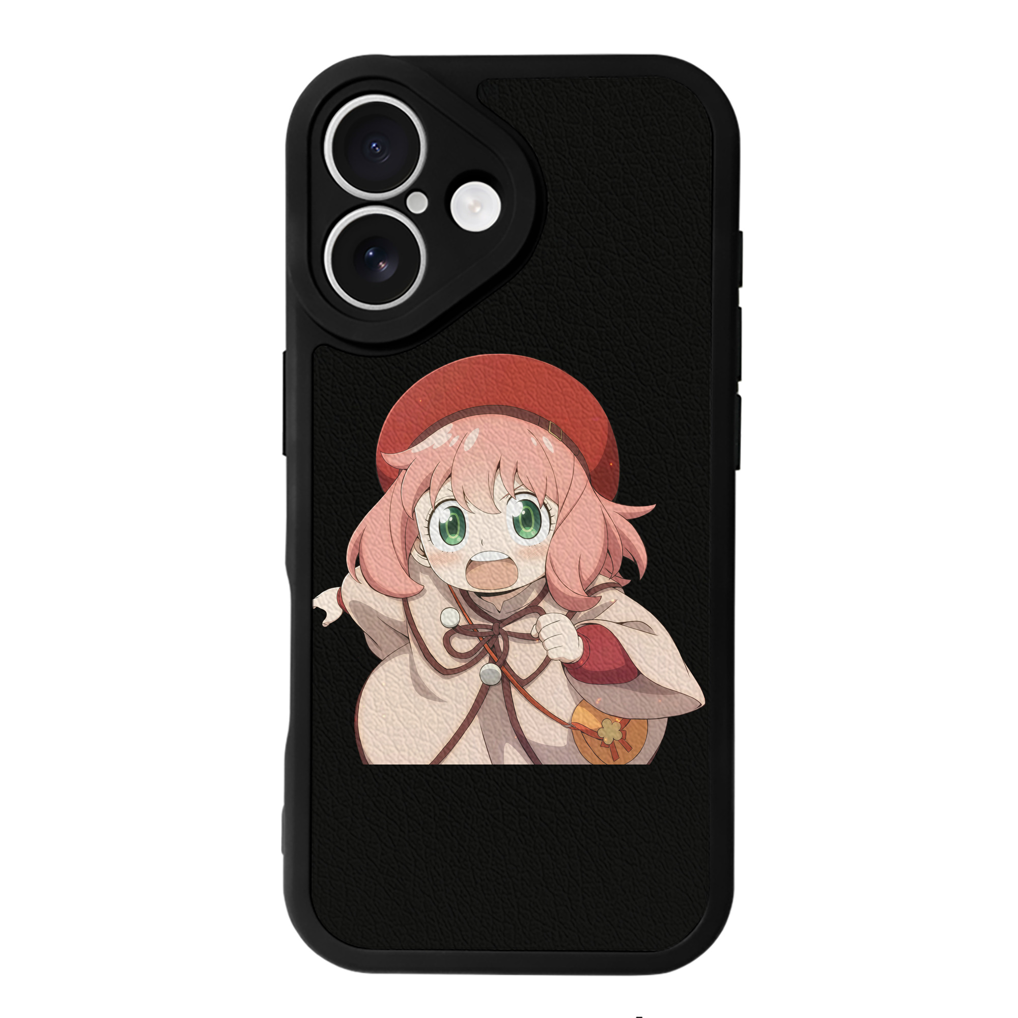 （画像用） SPY×FAMILY间谍家家酒 【iPhone 16シリーズ対応】シリコンスマホケース（レザー調） 材質：シリコン